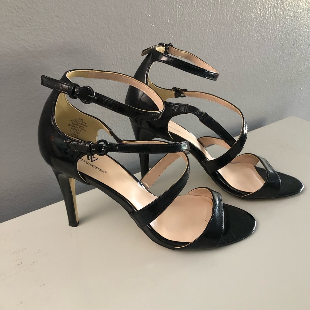 Black high heels